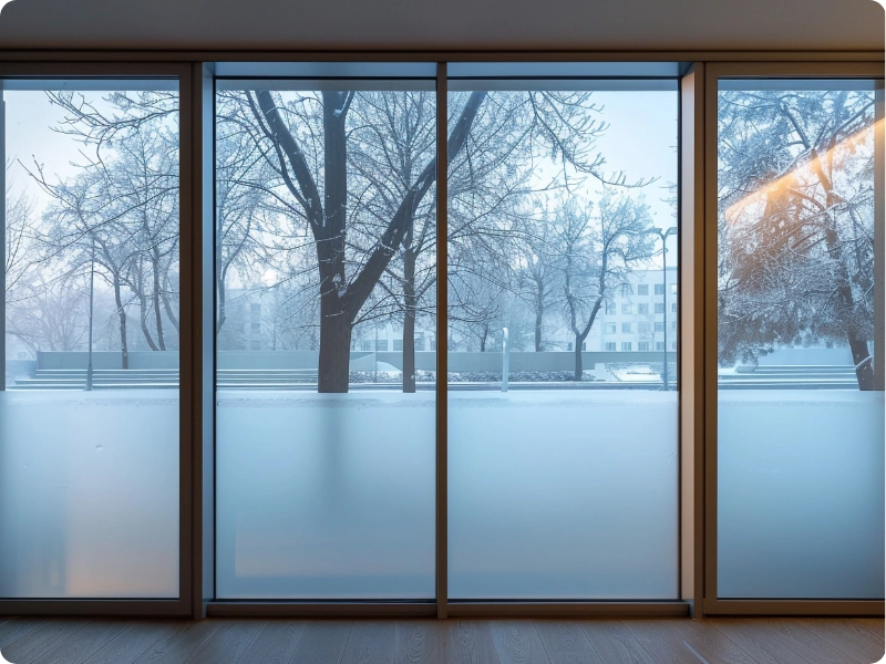 frosted window film